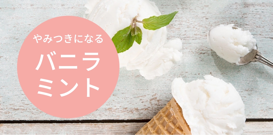 やみつきになるバニラミント